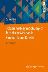 Holzmann/Meyer/Schumpich Technische Mechanik Kinematik und Kinetik_cover