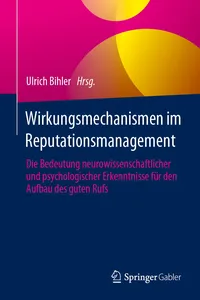 Wirkungsmechanismen im Reputationsmanagement_cover