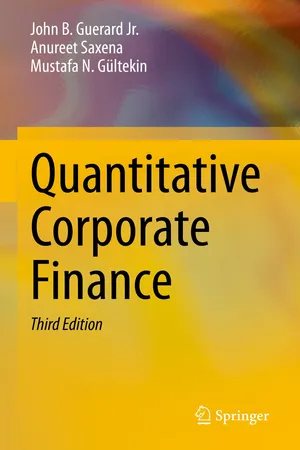 Quantitative Corporate Finance