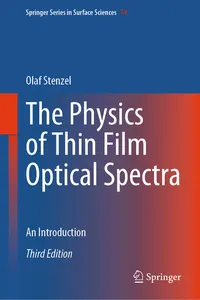 The Physics of Thin Film Optical Spectra_cover