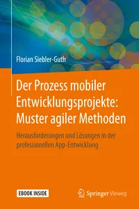 Der Prozess mobiler Entwicklungsprojekte: Muster agiler Methoden_cover