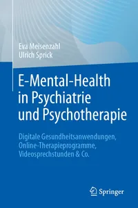 E-Mental-Health in Psychiatrie und Psychotherapie_cover