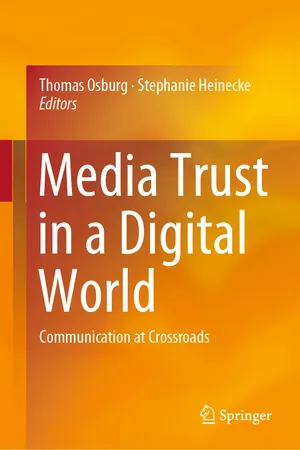 Media Trust in a Digital World