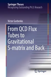 From QCD Flux Tubes to Gravitational S-matrix and Back_cover
