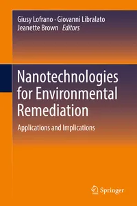 Nanotechnologies for Environmental Remediation_cover