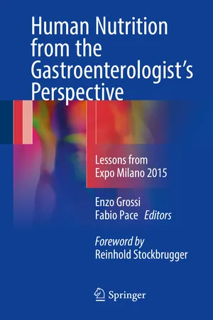 Human Nutrition from the Gastroenterologistâs Perspective