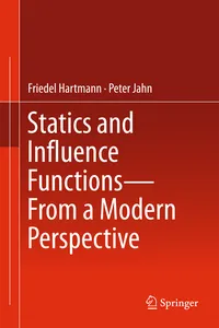 Statics and Influence Functions - from a Modern Perspective_cover
