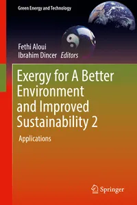 Exergy for A Better Environment and Improved Sustainability 2_cover