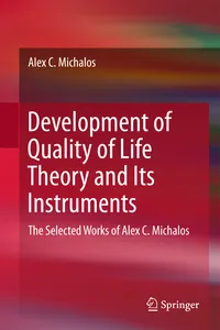 Development of Quality of Life Theory and Its Instruments_cover