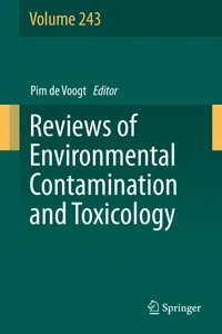 Reviews of Environmental Contamination and Toxicology Volume 243_cover