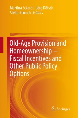 Old-Age Provision and Homeownership – Fiscal Incentives and Other Public Policy Options