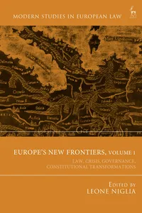 Europe’s New Frontiers, Volume 1_cover