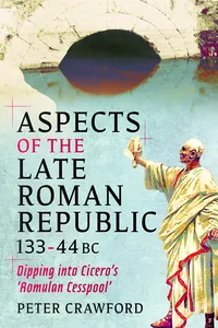 Aspects of the Late Roman Republic, 133-44BC_cover