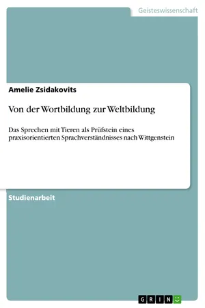 Von der Wortbildung zur Weltbildung