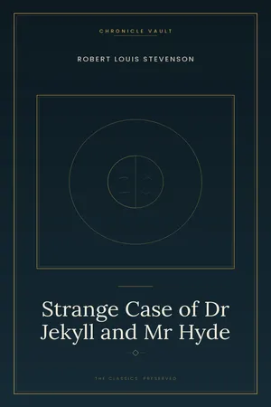 Strange Case of Dr Jekyll and Mr Hyde