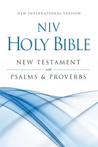 NIV, New Testament with Psalms and Proverbs_cover