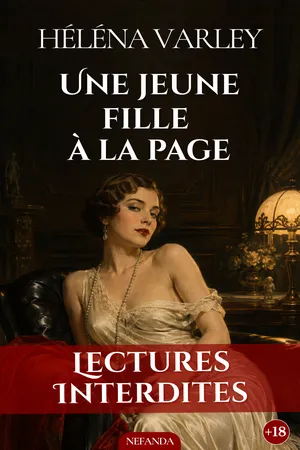 Une jeune fille à la page