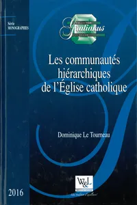Les communautés hiérarchiques de l’Église catholique_cover
