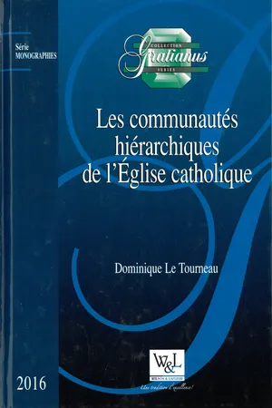 Les communautés hiérarchiques de l’Église catholique