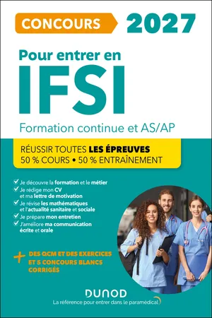 IFSI 2027 Ecoles d'infirmier Concours Formation continue et Passerelle AS-AP