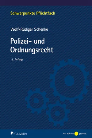 Polizei- und Ordnungsrecht