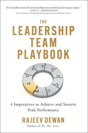 The Leadership Team Playbook