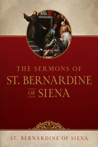 The Sermons of Saint Bernardine of Siena_cover