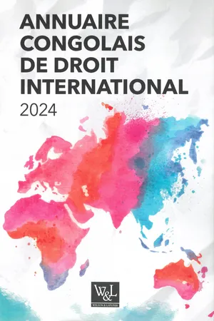 Annuaire congolais de droit international 2024