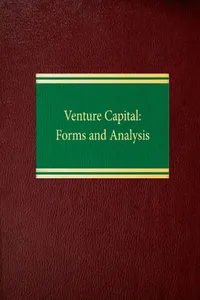 Venture Capital: Forms and Analysis_cover