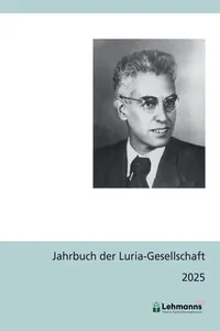 Jahrbuch der Luria-Gesellschaft 2025_cover