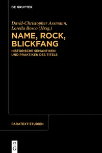 Name, Rock, Blickfang_cover