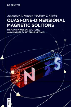 Quasi-One-Dimensional Magnetic Solitons