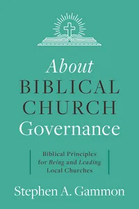 About Biblical Church Governance_cover