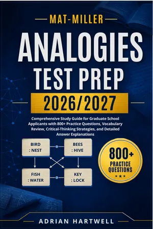 MAT Miller Analogies Test Prep 2026/2027