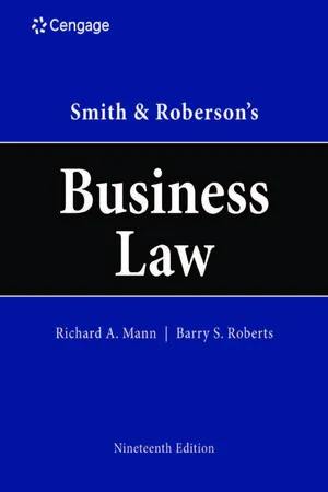 Smith & Roberson's Business Law