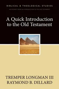 A Quick Introduction to the Old Testament_cover