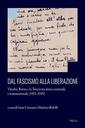 Dal Fascismo alla Liberazione