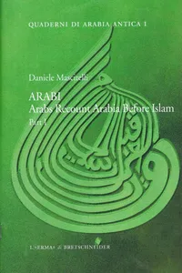 ARABI. Arabs Recount Arabia Before Islam. Part. I_cover