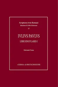 Iulius Paulus_cover