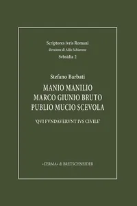 Manio Manilio Marco Giunio Bruto Publio Mucio Scevola_cover