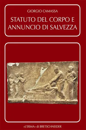 Statuto del corpo e annuncio di salvezza