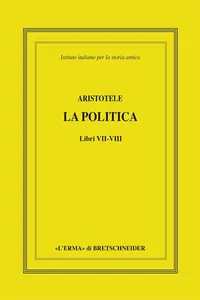 Aristotele, La politica_cover