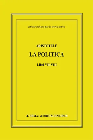 Aristotele, La politica