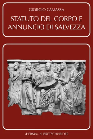 Statuto del corpo e annuncio di salvezza. II