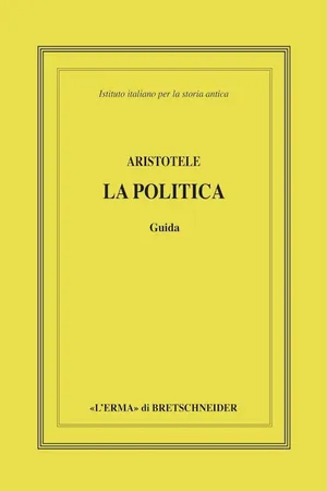 Aristotele, La politica