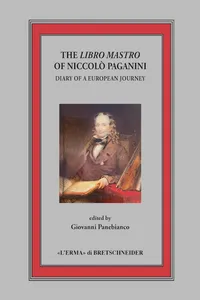 The Libro Mastro of Niccolò Paganini:_cover