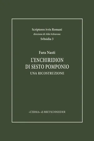 L'enchiridion di Sesto Pomponio
