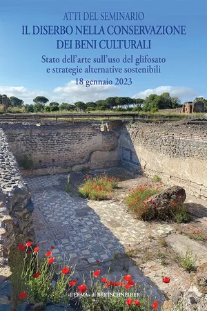 Diserbo nella conservazione dei Beni Culturali