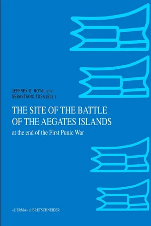 The Site of the Battle of the Aegates Islands at the end of the First Punic War