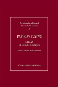 Papirius Iustus_cover